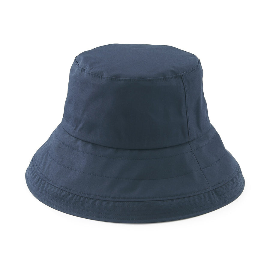 Water Repellent Cloche Hat - Navy