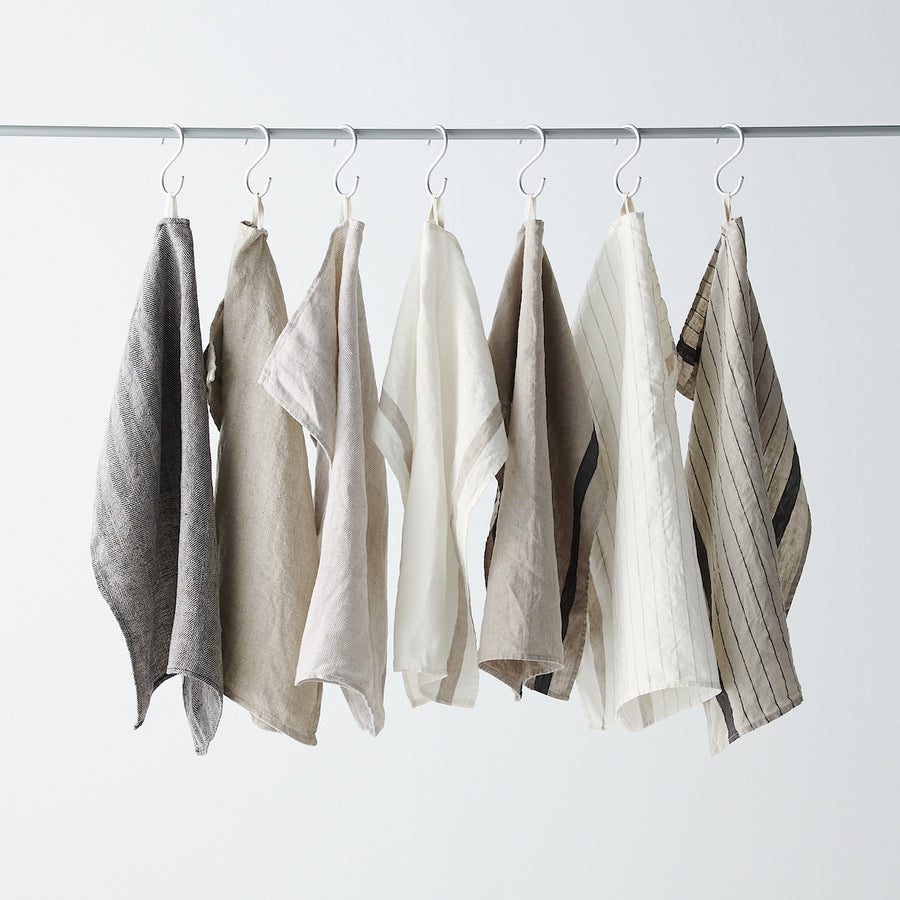 Linen Cloth Thick - Off White & Ecru