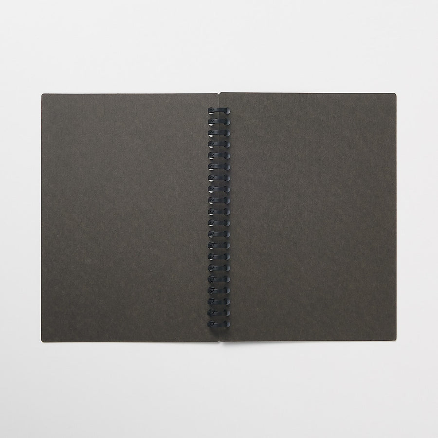 Dark Grey Kraft Cover A5 for Loose Leaf Paper