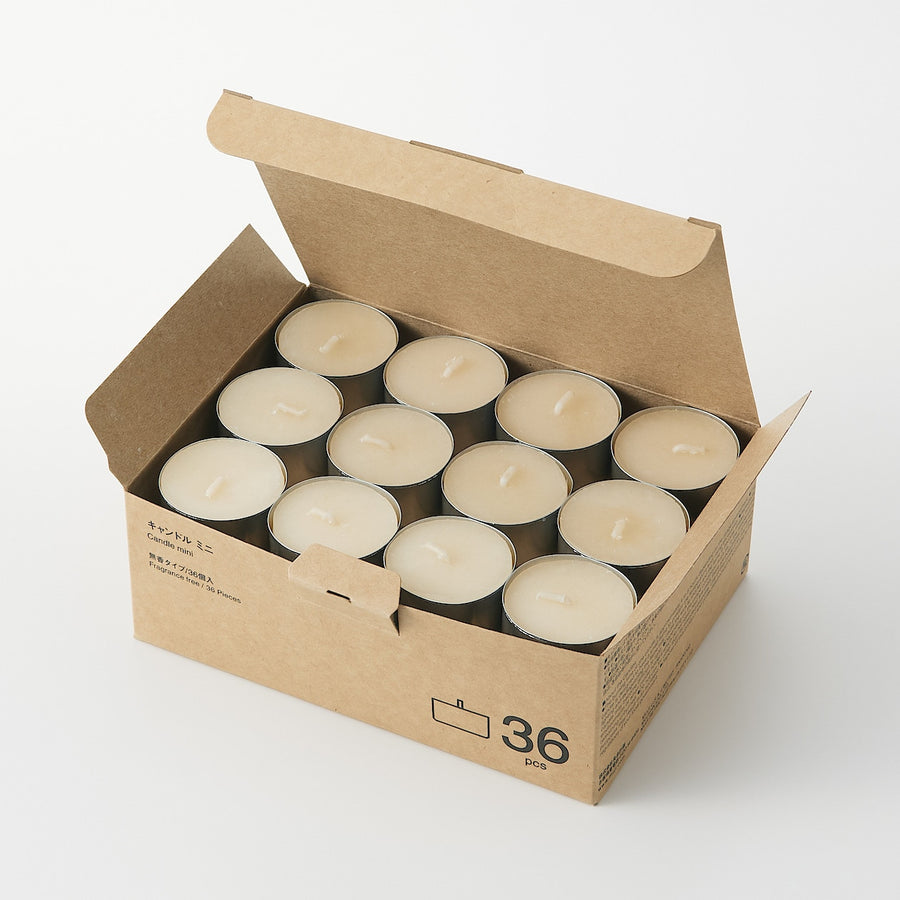 Fragrance-Free Tealight Candle (36 Pack)