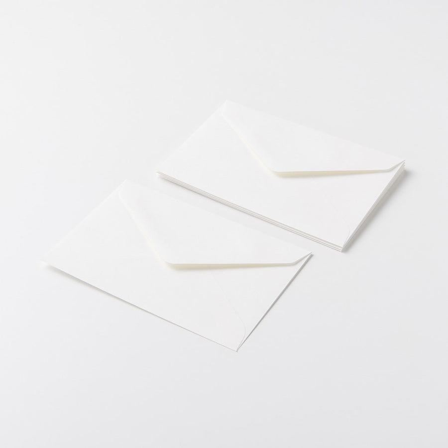 Bamboo Paper - Horizontal Envelope 114 x 162mm - White (5 Sheets)