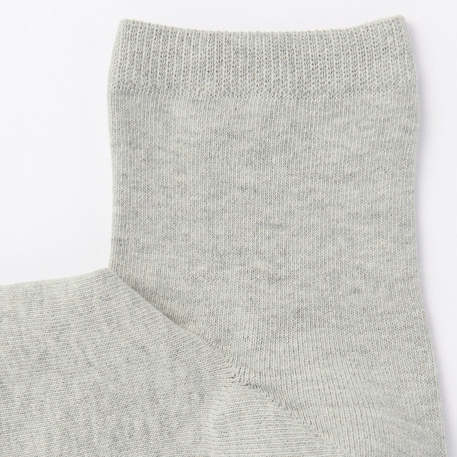 Right Angle 3-Layer Loose Top Short Socks - Unisex