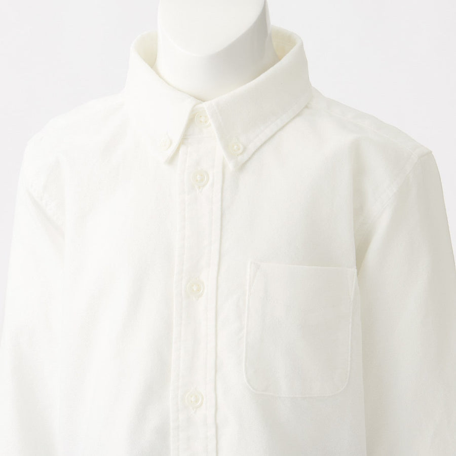 Indian Cotton Washed Oxford Button Down Shirt (Kids)
