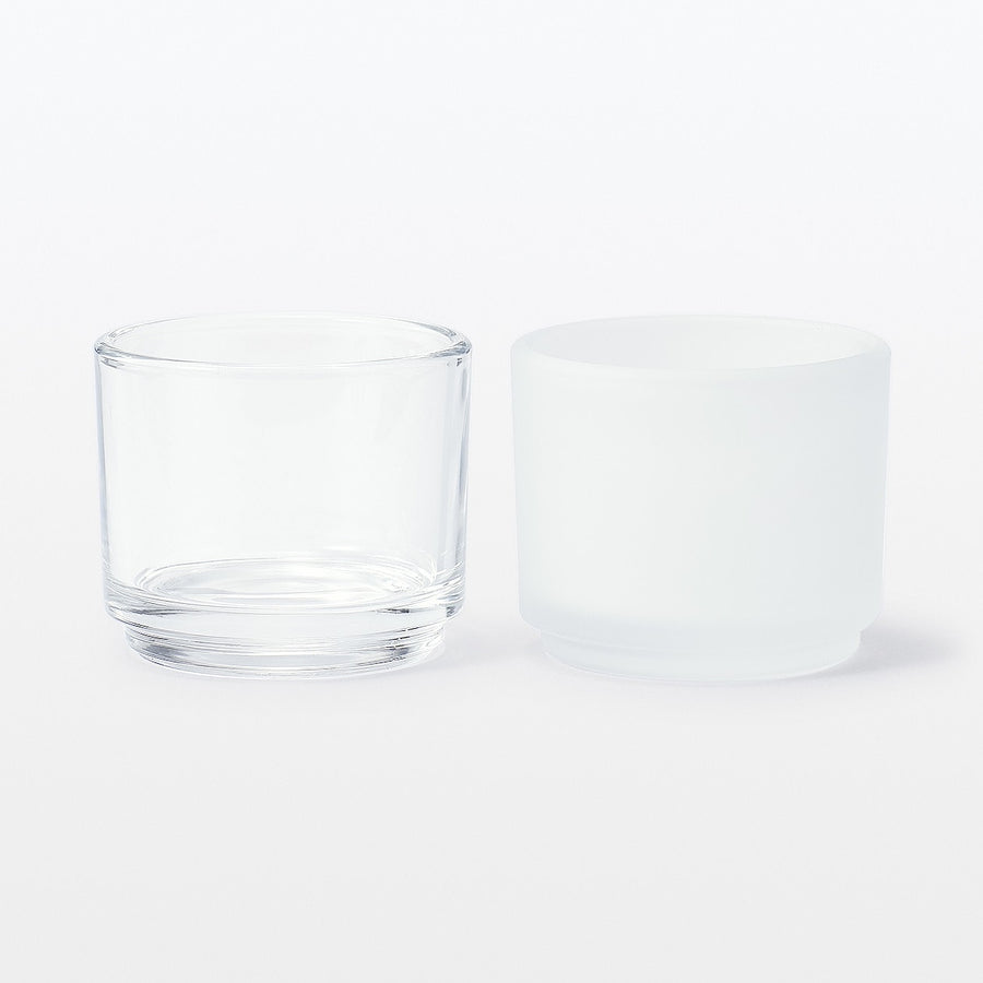 Stackable Candle Holder - Clear