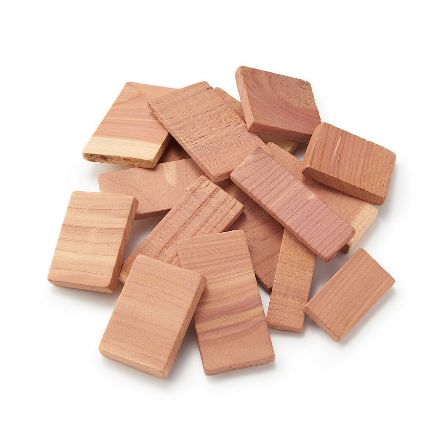 Red Cedar Blocks With Sandpaper