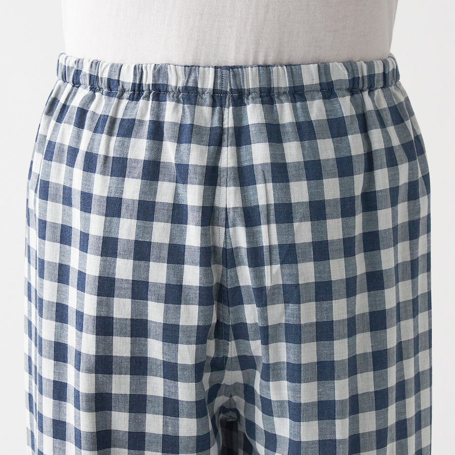 Side Seamless Double Gauze Pyjamas - Pattern