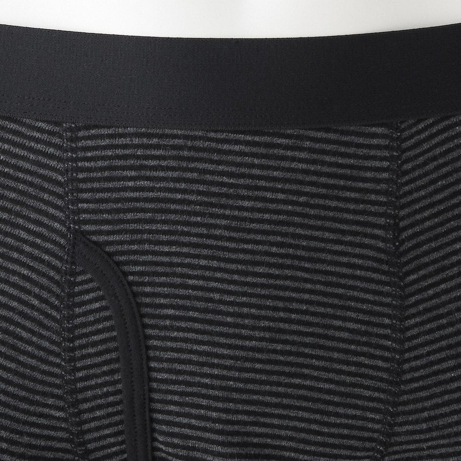 Ribbed Front Open Boxer Briefs
