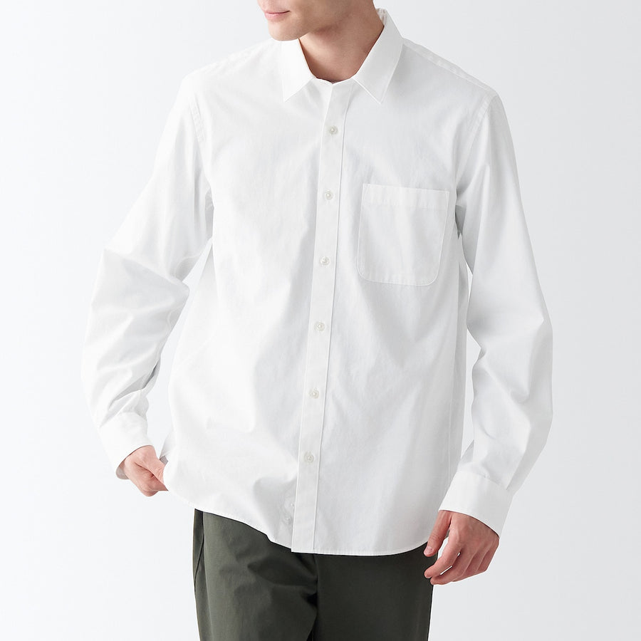Extra Long Staple Cotton Washed Broad Shirt