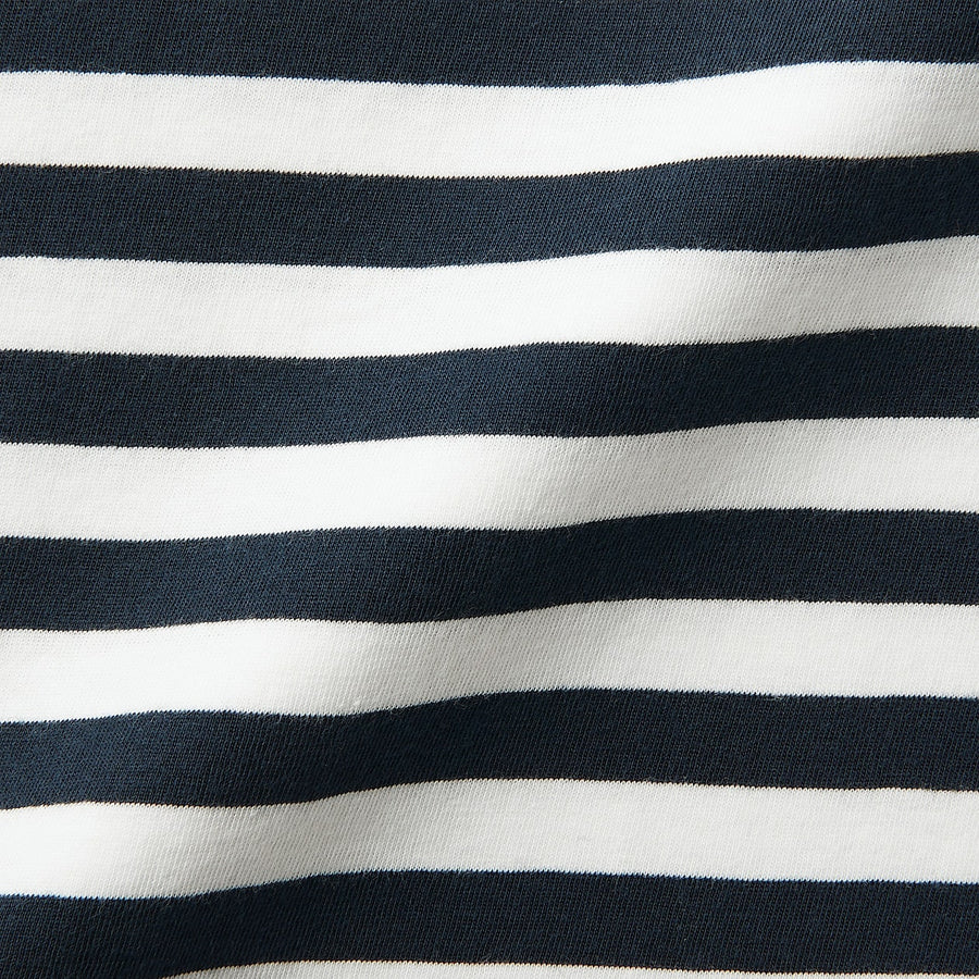 Jersey Crew Neck Stripe T-Shirt