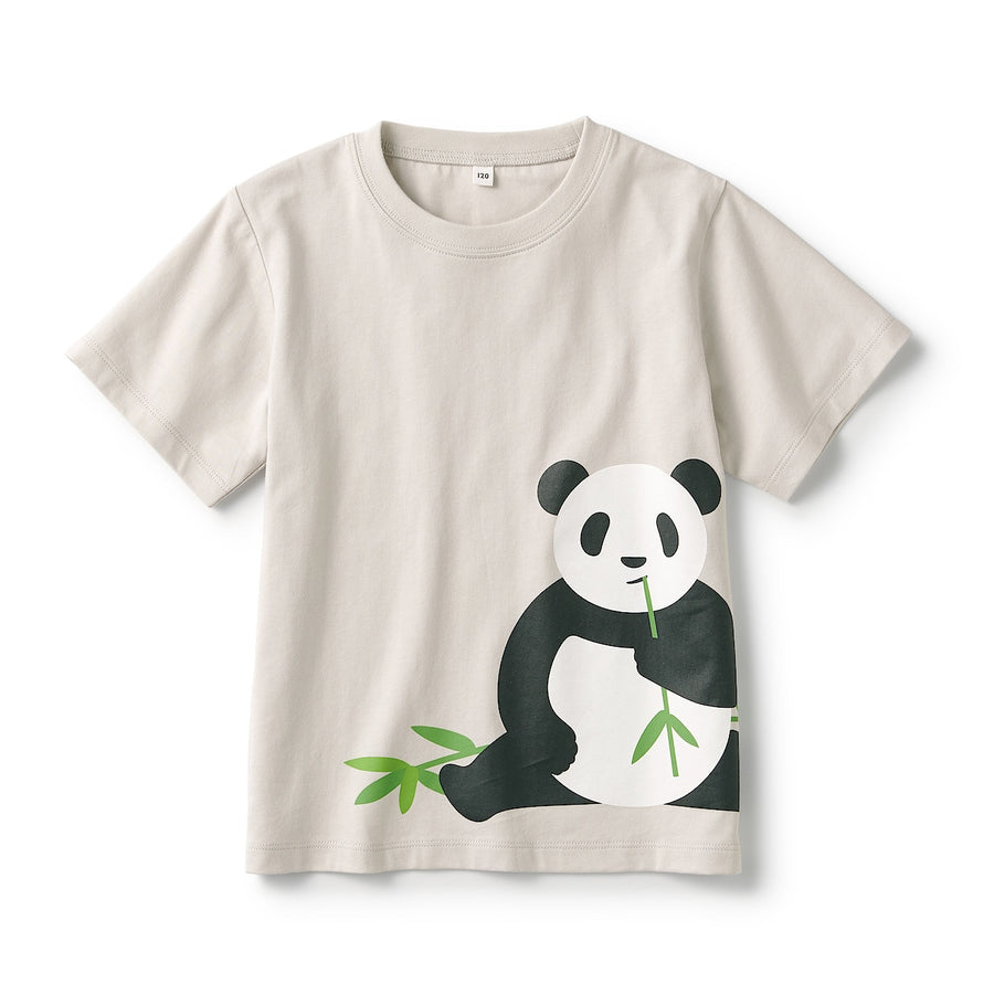 Cotton Jersey Short Sleeve Animal Print T-shirt - Collection 3 (Kids)