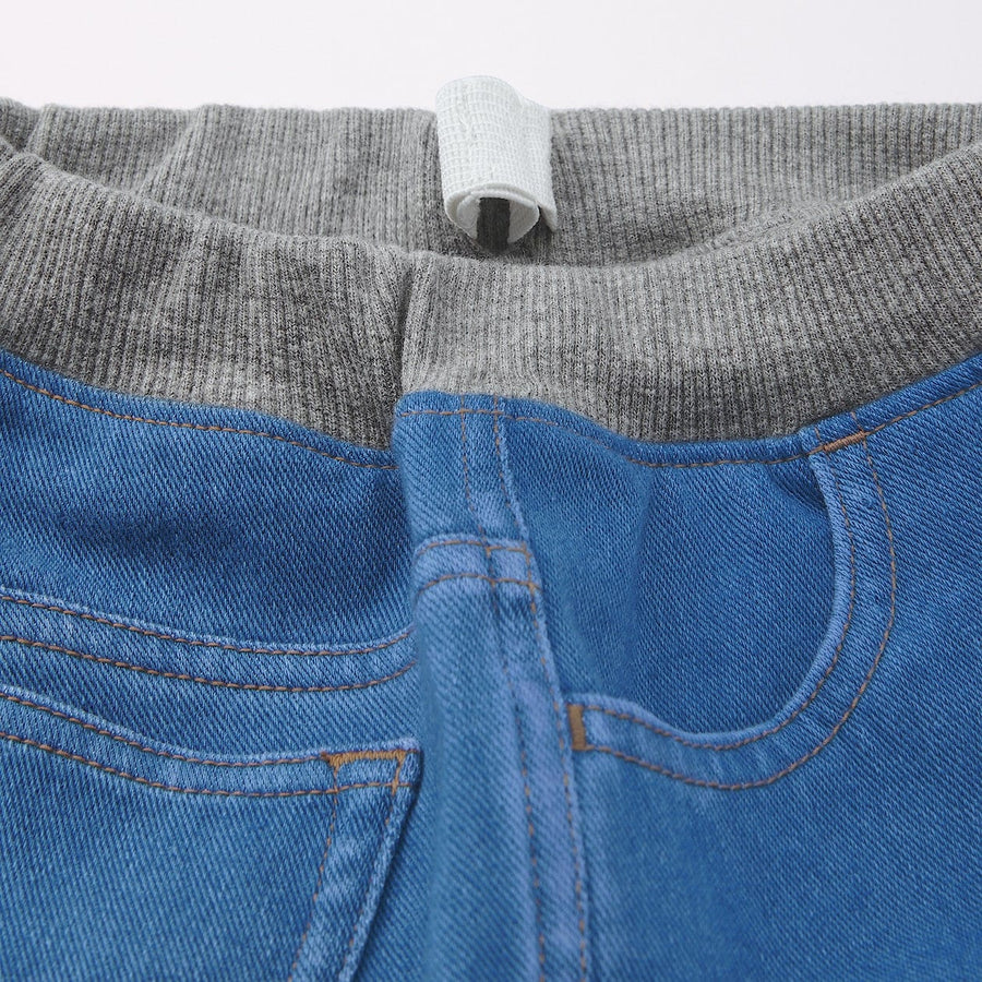 Easy To Move Denim Tapered Pants (Baby)