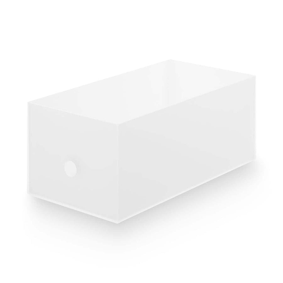 PP File Box - Clear 1/2 Wide