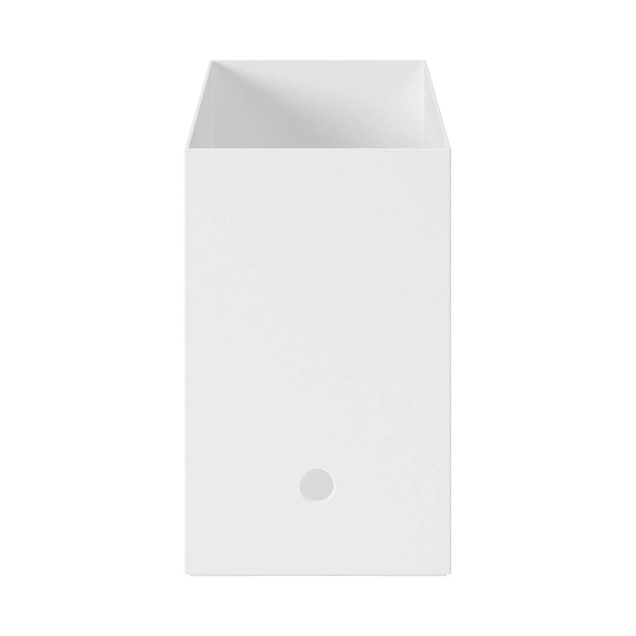 PP File Box - White Grey A4 Wide