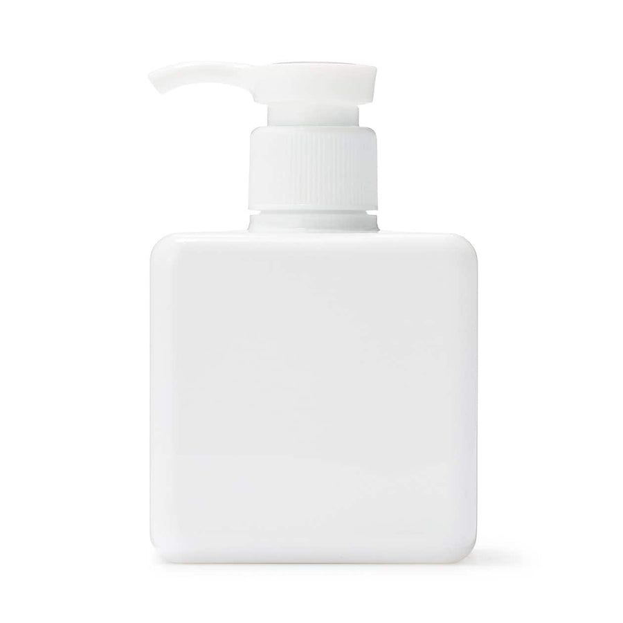 PET Pump Refill Bottle - White (250ml)
