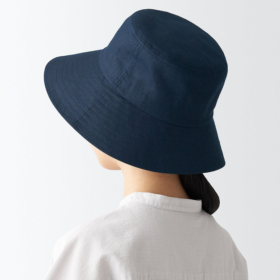 French Linen Cloche Hat