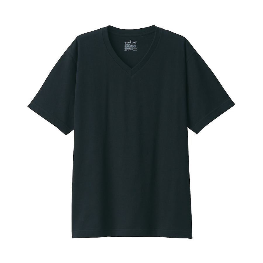 Washed Jersey V-Neck T-Shirt