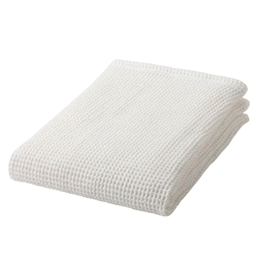 Organic Cotton Waffle Small Bath Towel - Thin