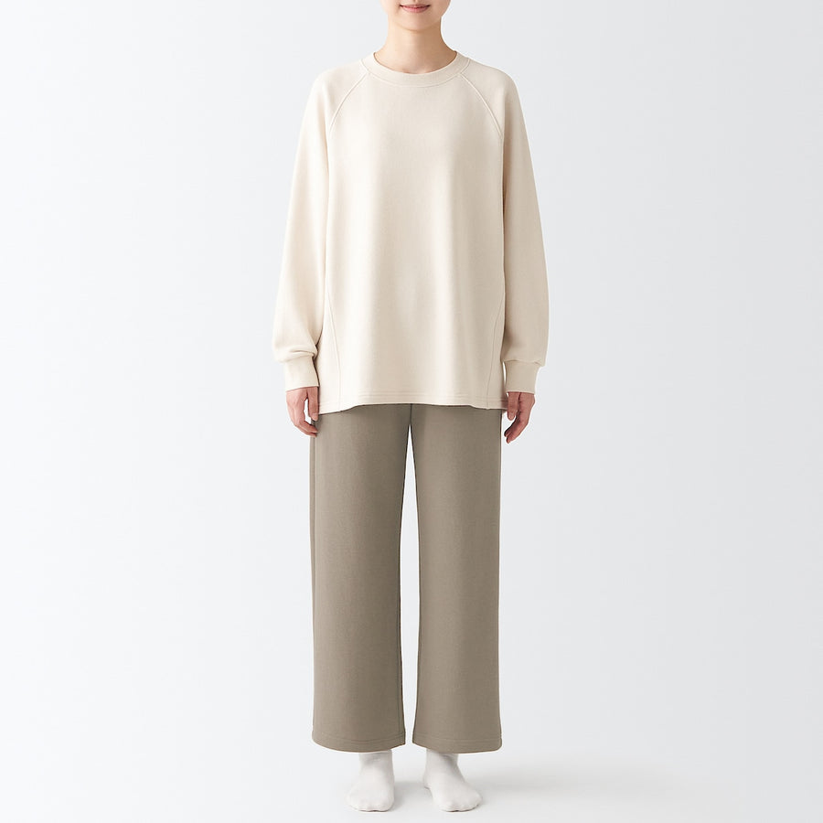 Stretch French Terry Straight Pants