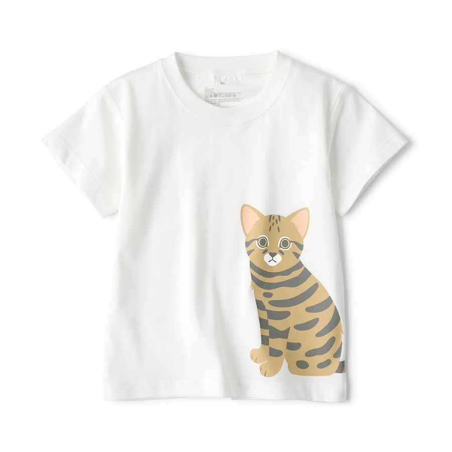 Cotton Jersey Short Sleeve Animal Print T-shirt - Collection 4 (Baby)