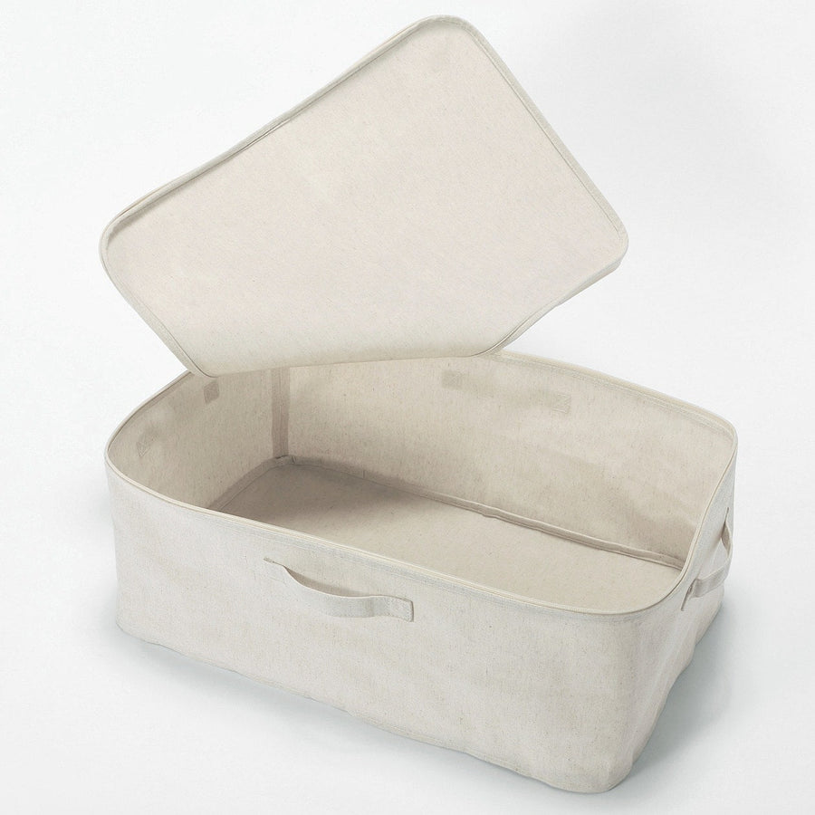 Collapsible Linen Soft Box Clothes Case - Large