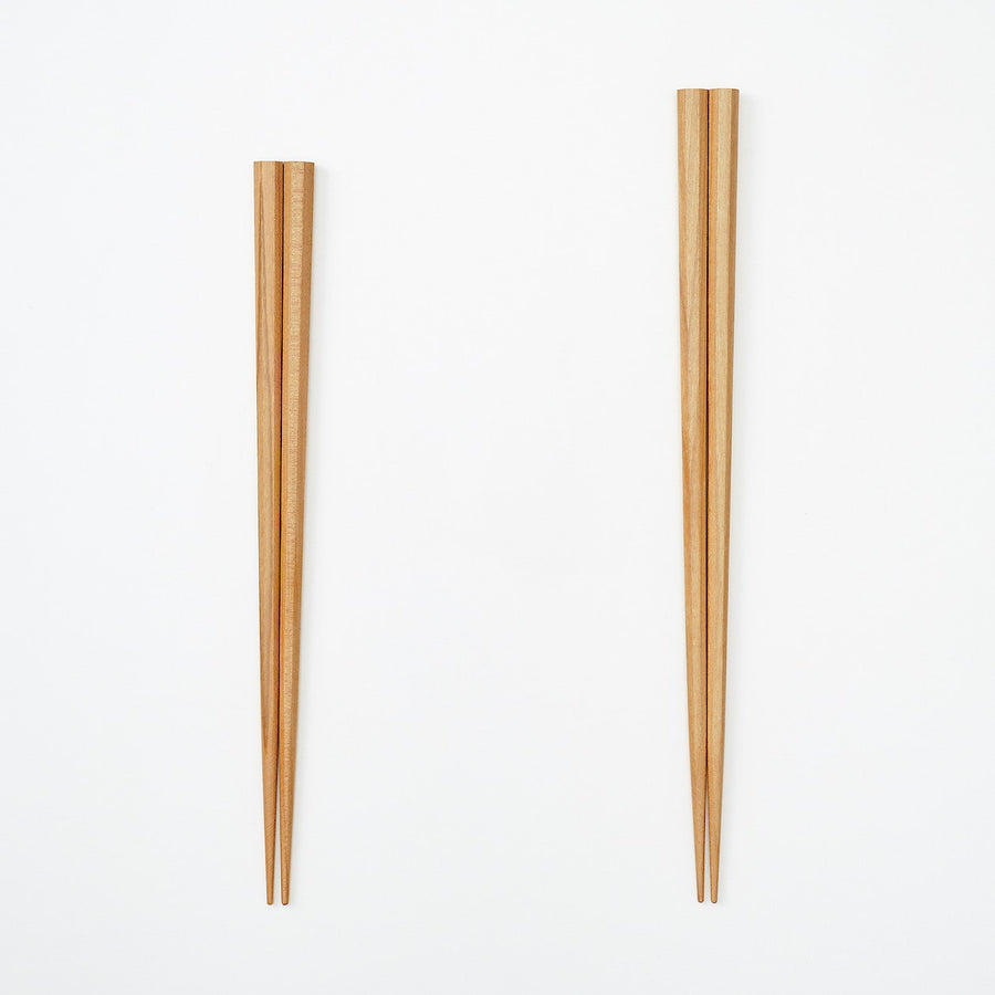 Octagonal Sakura Chopsticks - 23cm