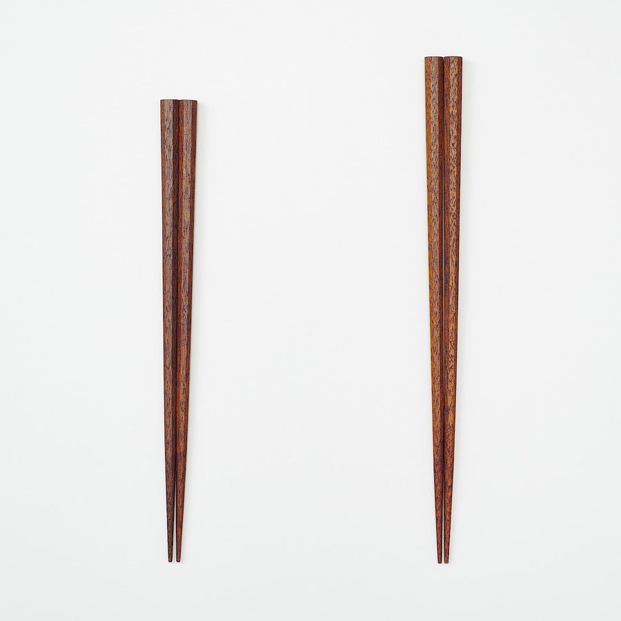 Octagonal Lacquered Chopsticks - 21cm